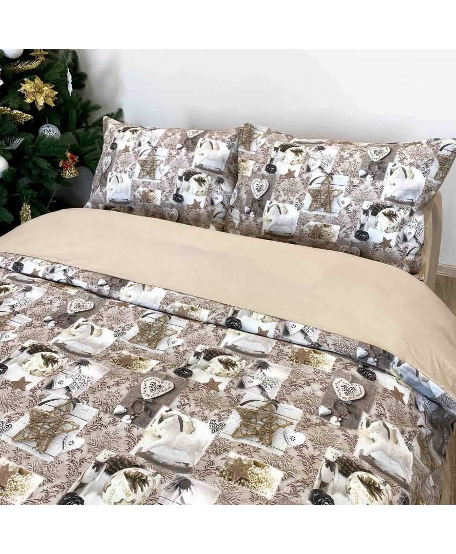 

Комплект постельного белья Прованс Digitale Beige полуторный сатин арт.015762