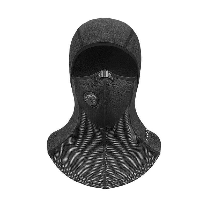 

Балаклава X-Тiger XM-ZPMZ-LF7552 Black 2-клапана лыжная, мото, велосипедный подшлемник