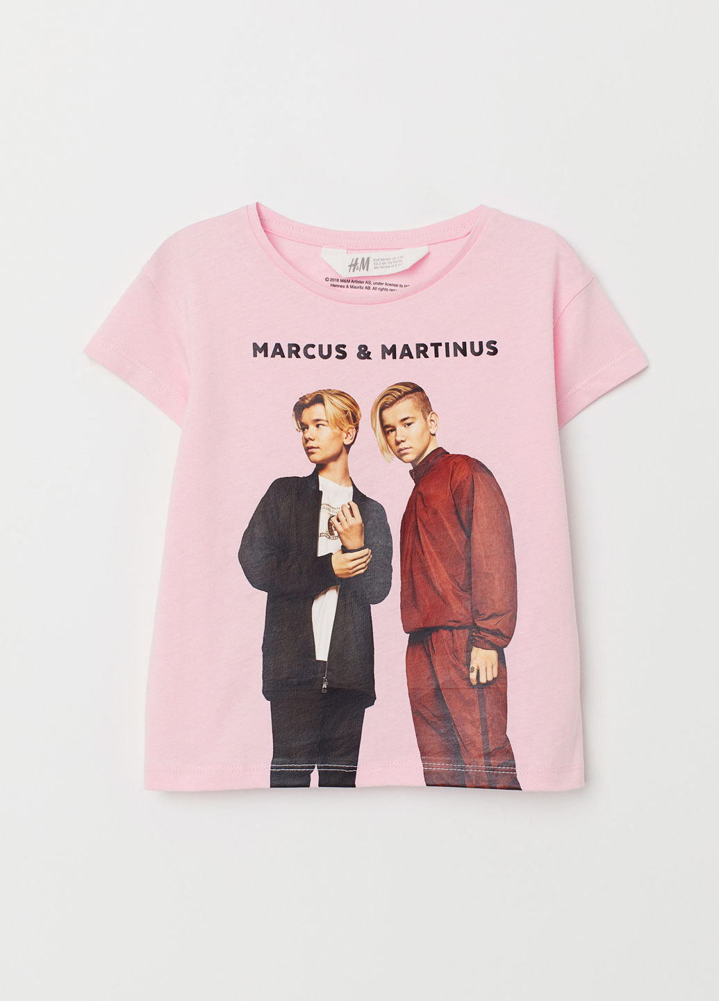 

Футболка H&M 98/104 Розовый 0706464_роз._02