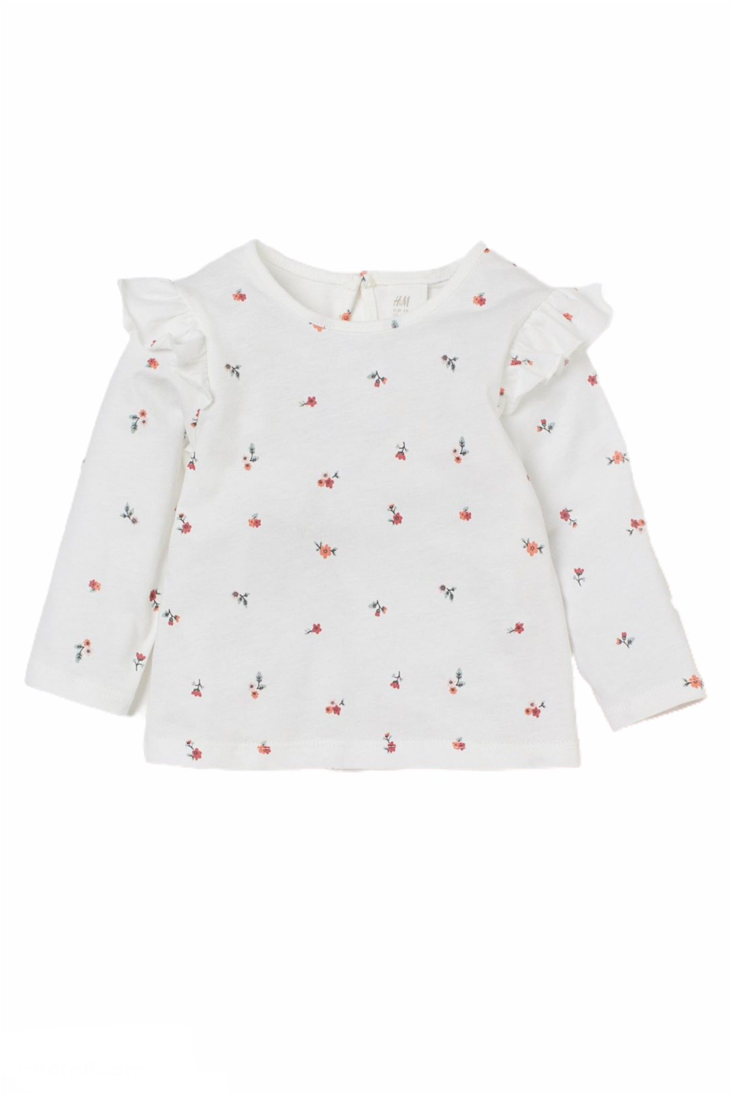 

Блуза H&M 92 Белый 0927647_цветки