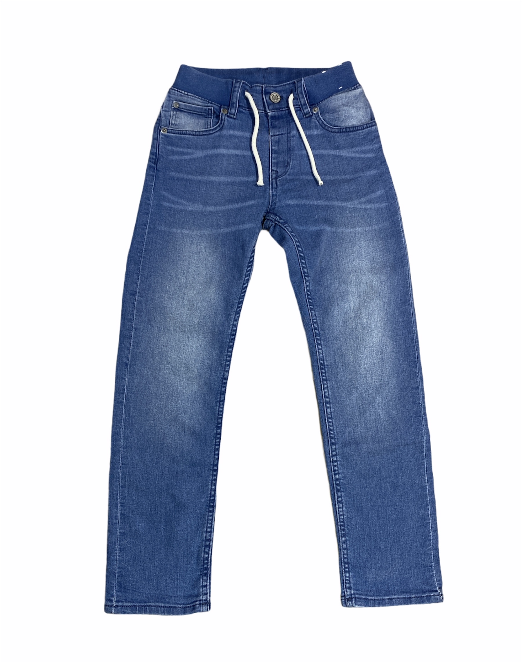 

Джинсы H&M 128 Синий 0510776_син.бел.шнур.