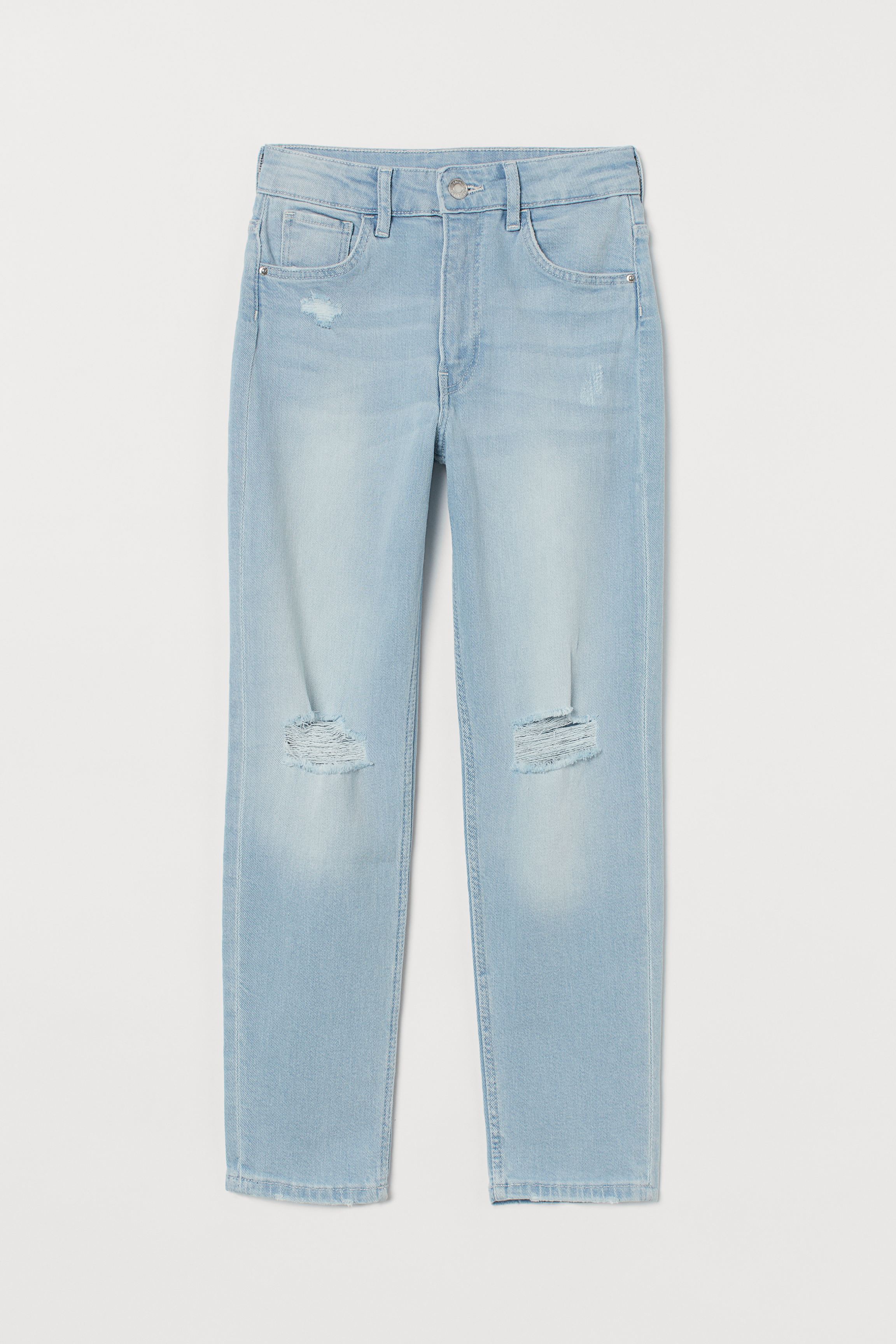 

Джинсы H&M 158 Голубой 0815669_гол.с.пуг.дыр.кол