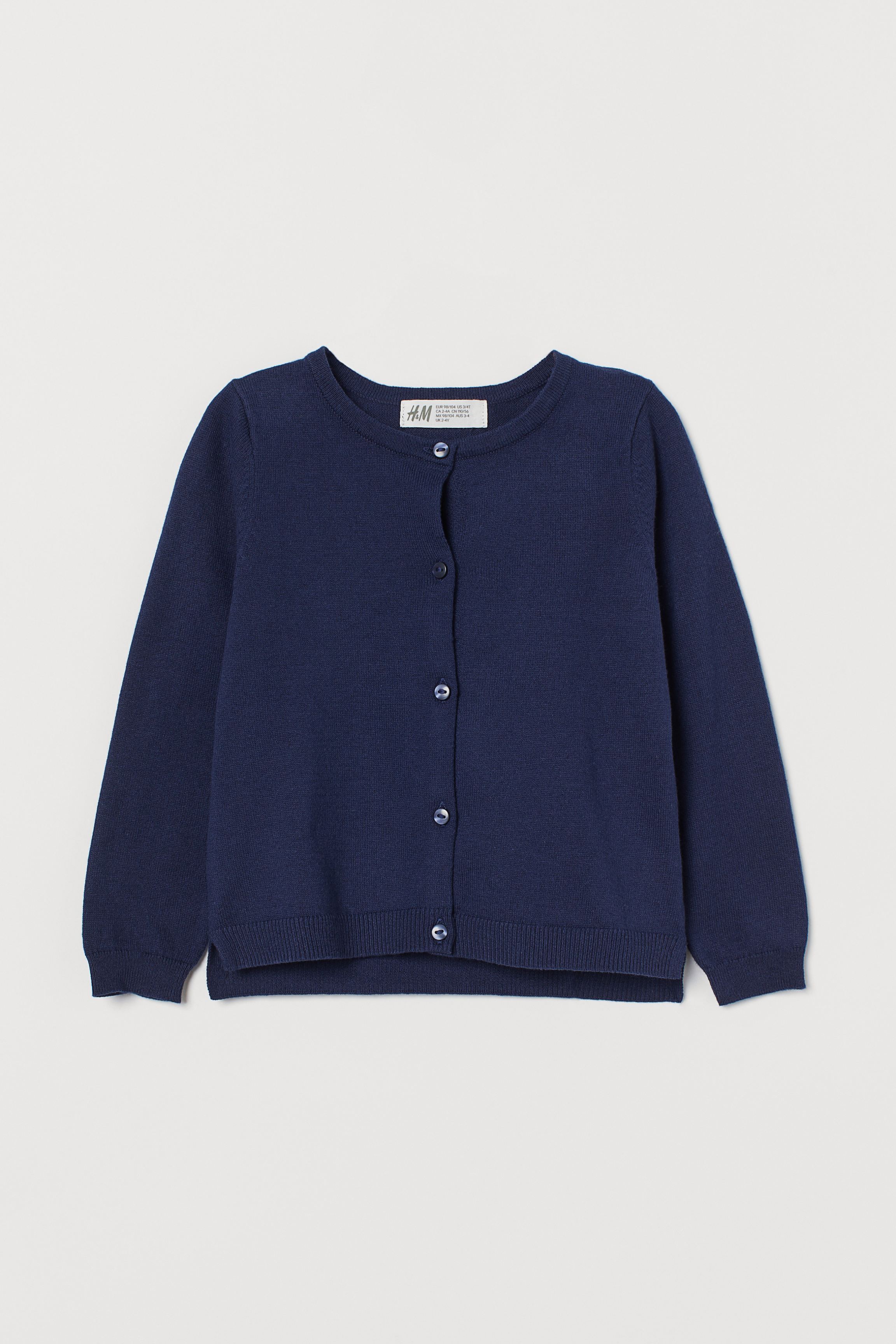 

Кардиган H&M 110/116 Темно-синий 0905254_т.син.