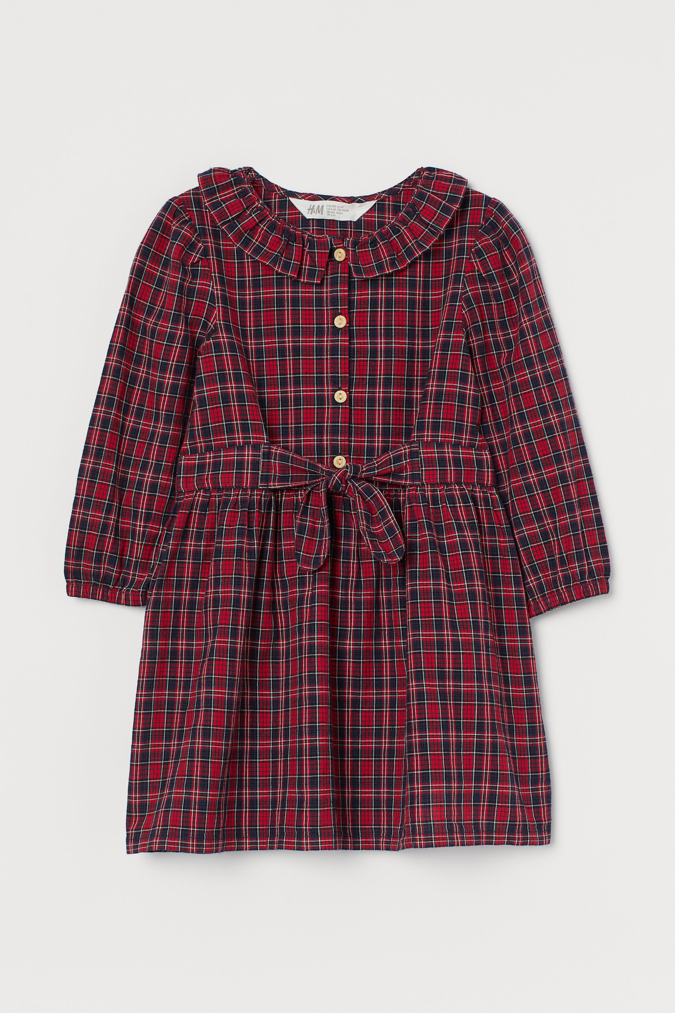 

Платье H&M 110 Красный 0933749_клетка.крас