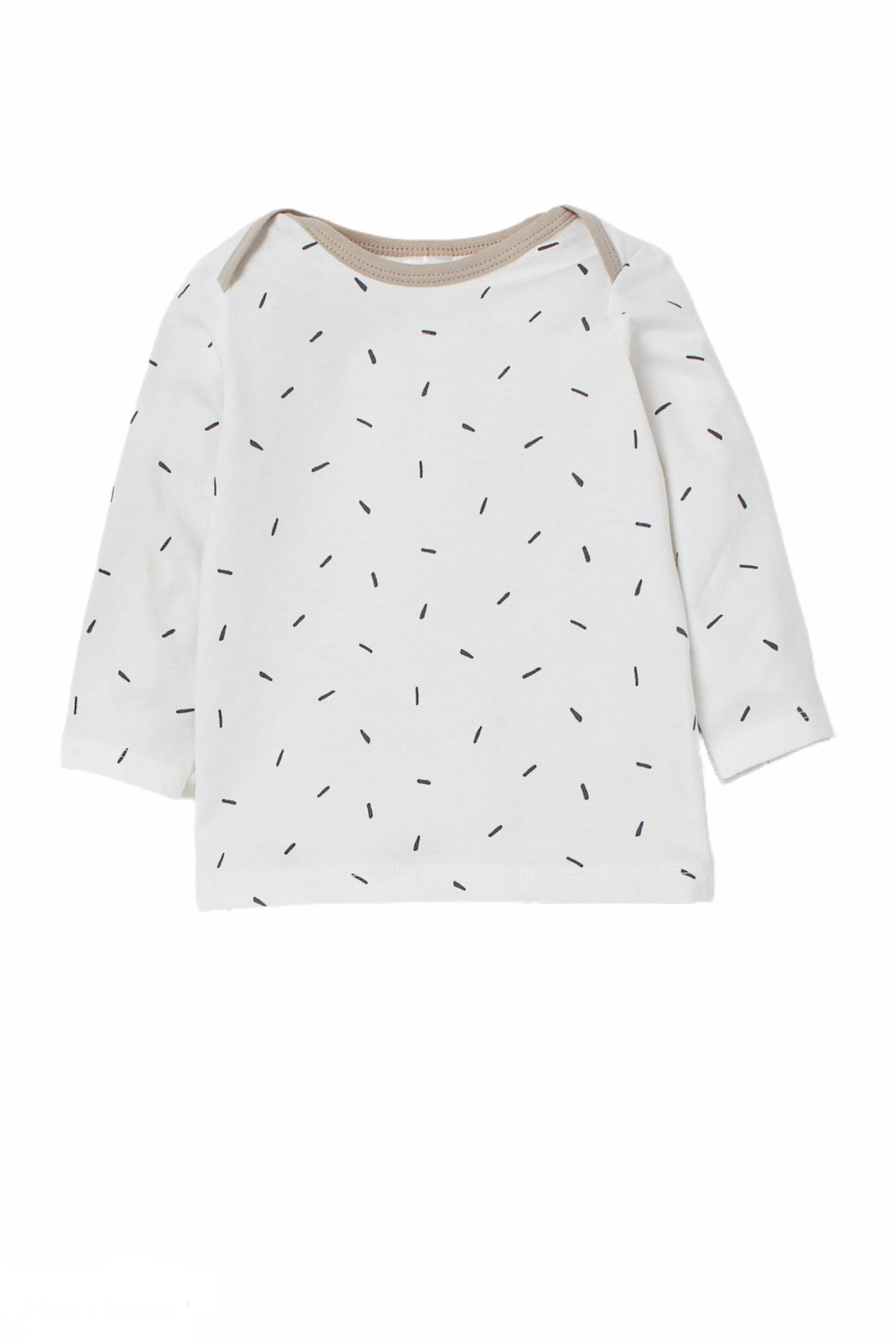 

Лонгслив H&M 86 Белый 0883475_бел.полоски