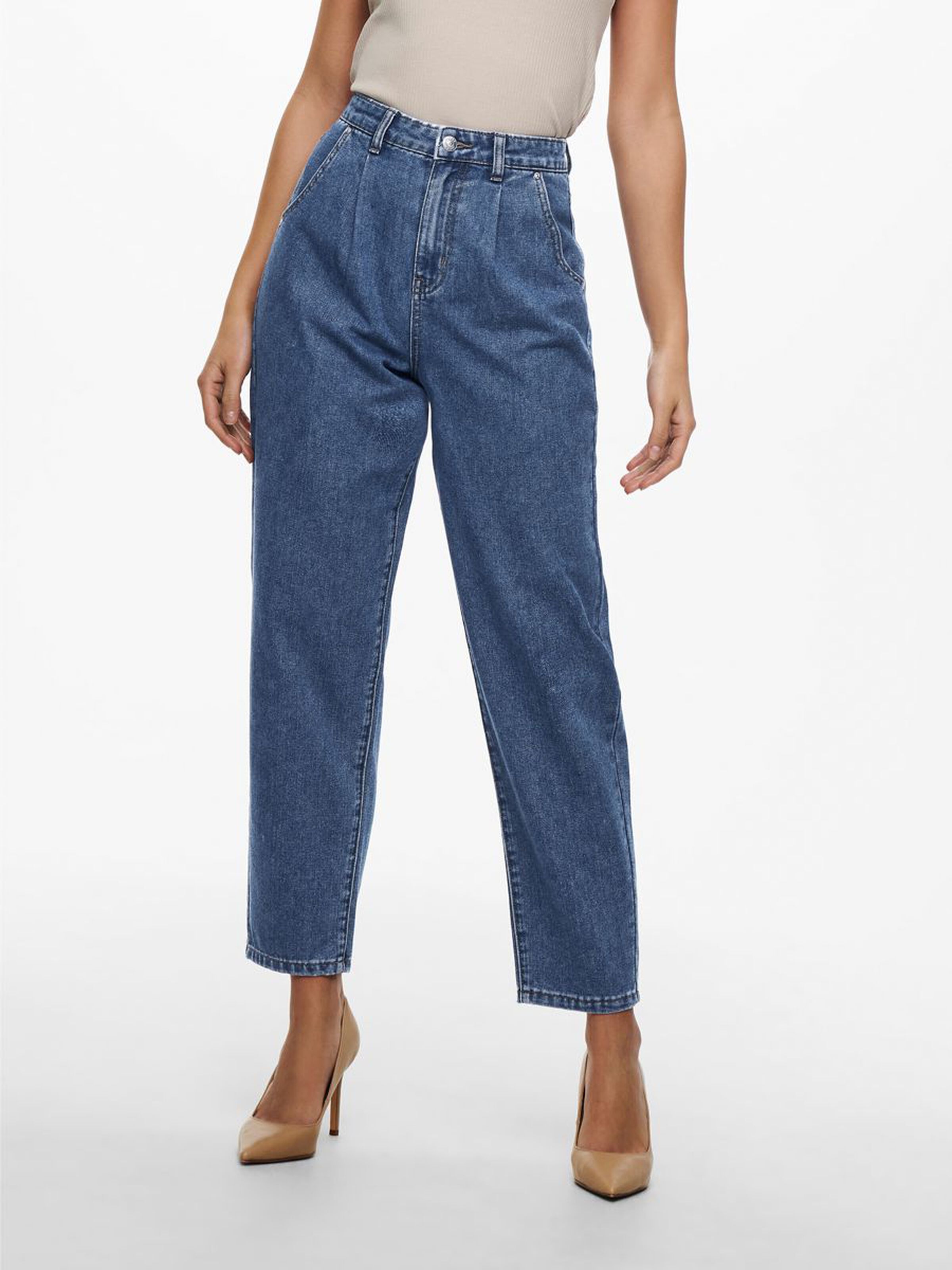

Джинсы ONLY LIVA SLOUCHY-JEANS 15228277 Medium Blue Denim S/32 Синий