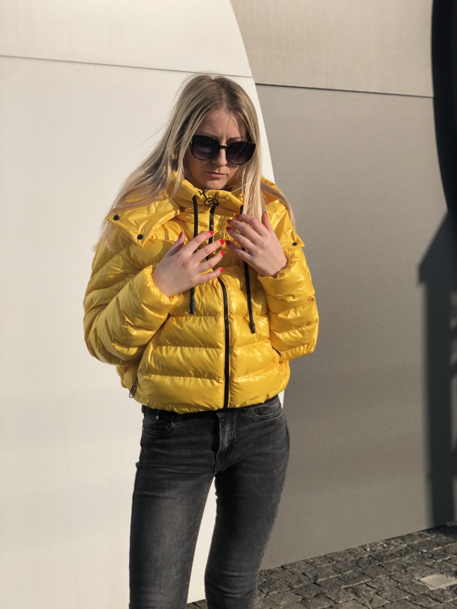 

Женская куртка межсезонная MADDIS CHLS one size жёлтая