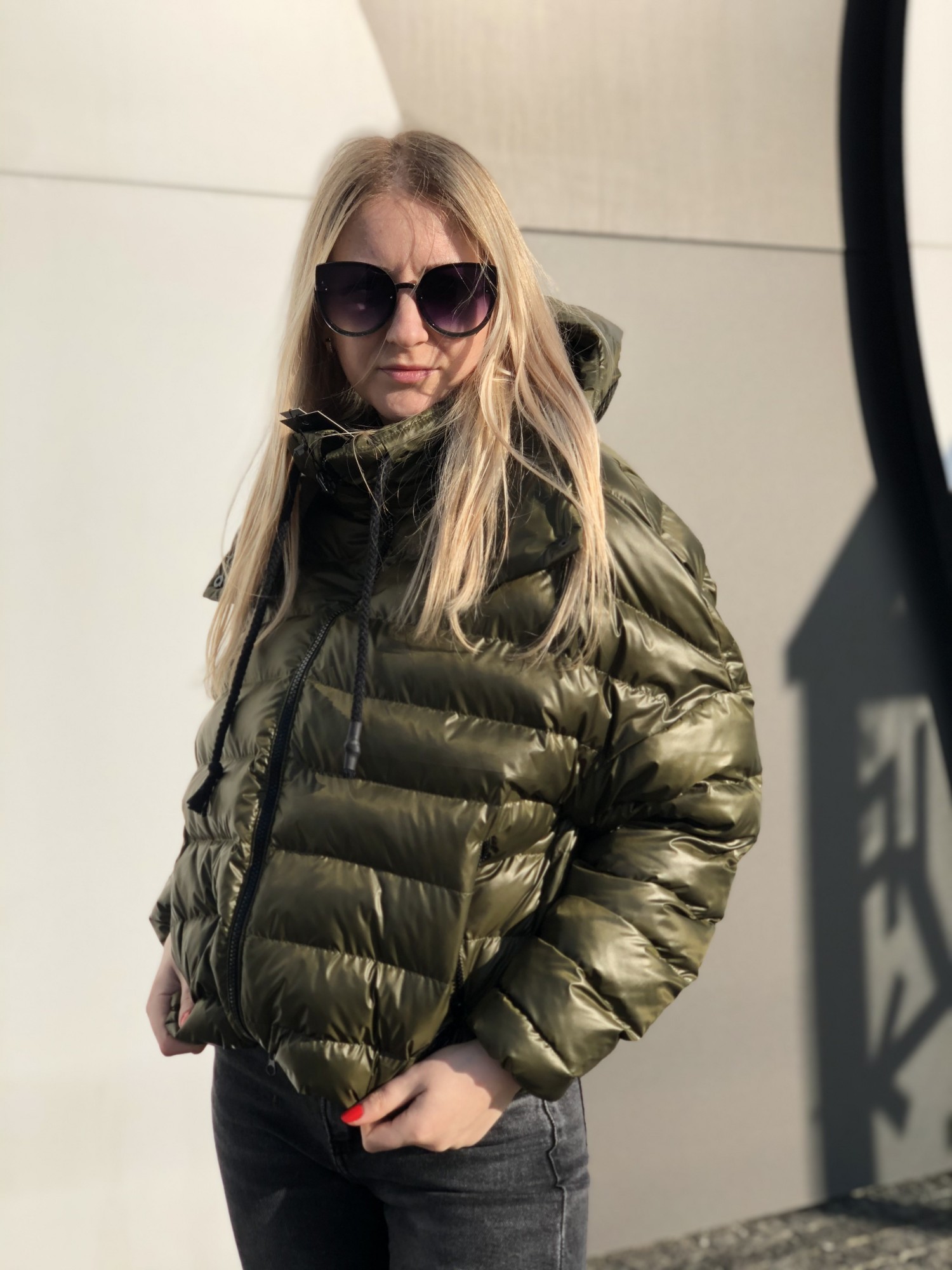 

Женская куртка межсезонная MADDIS CHLS one size хаки
