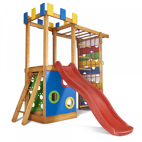 

Детский спортивный игровой комплекс Baby Sport SB Babyland №27 Эко Разноцветный 186.5х75х210 см (Babyland-27)