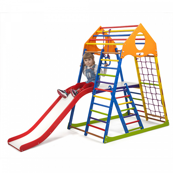 

Детский спортивный игровой комплекс Baby Sport SB KindWood Дерево 132х85х150 см (Color Plus 2)