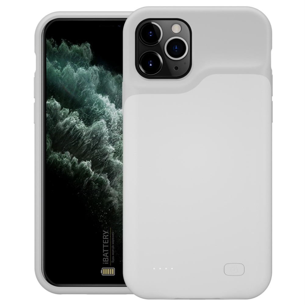 

Чехол powerbank iBattery для iPhone 11 Pro 4200 mAh white
