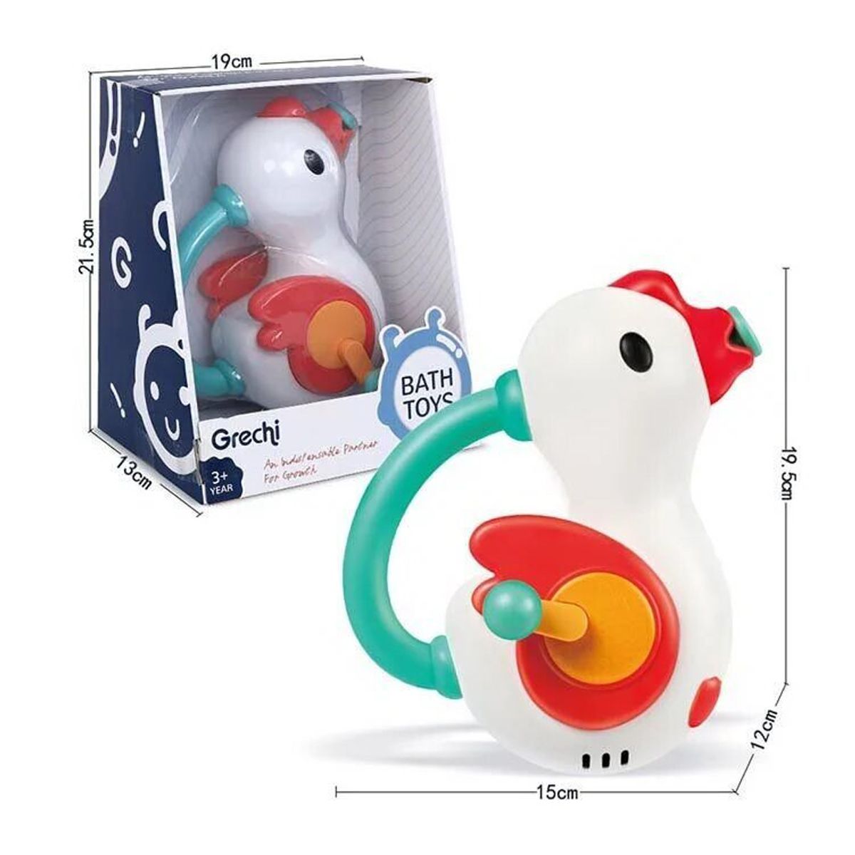 

Игрушка для ванной Гусенок MiC (G410) (167905)