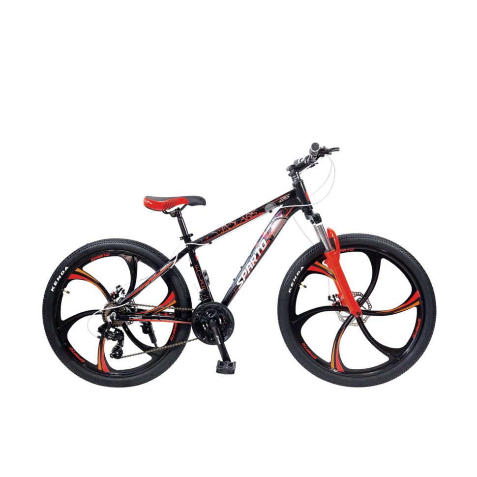 

Велосипед Sparto Polaris черно-красный 26"