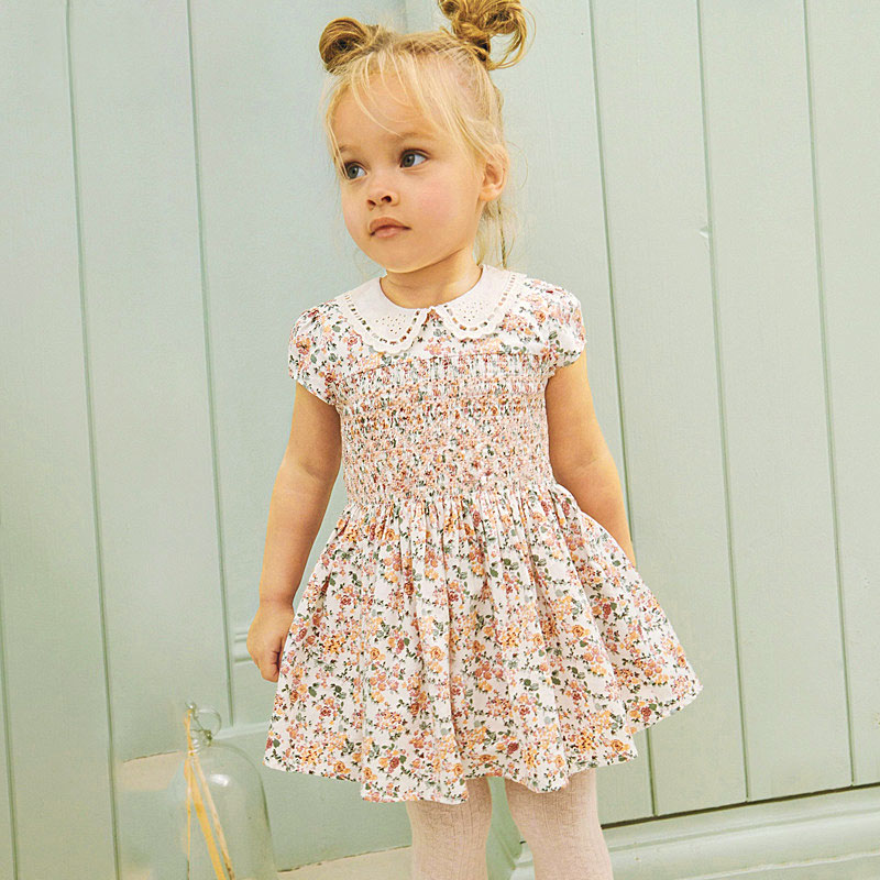 

Платье для девочки Orange flowers Berni Kids (110) Оранжевый