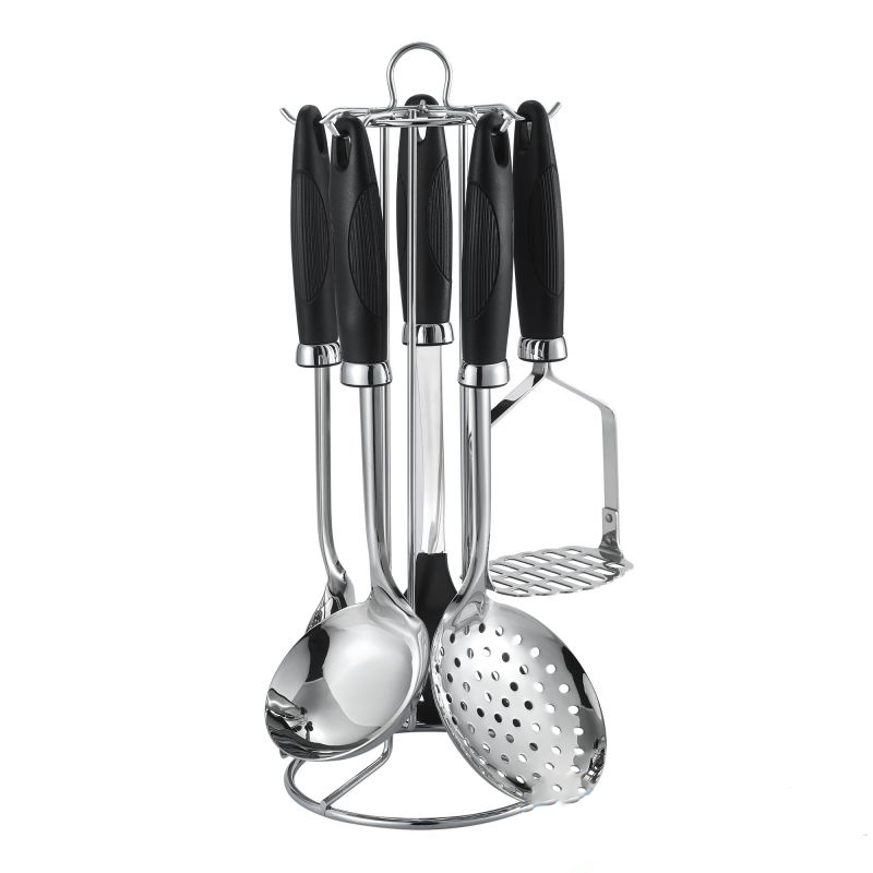 

Набор кухонных принадлежностей на подставке 6 предметов Krauff