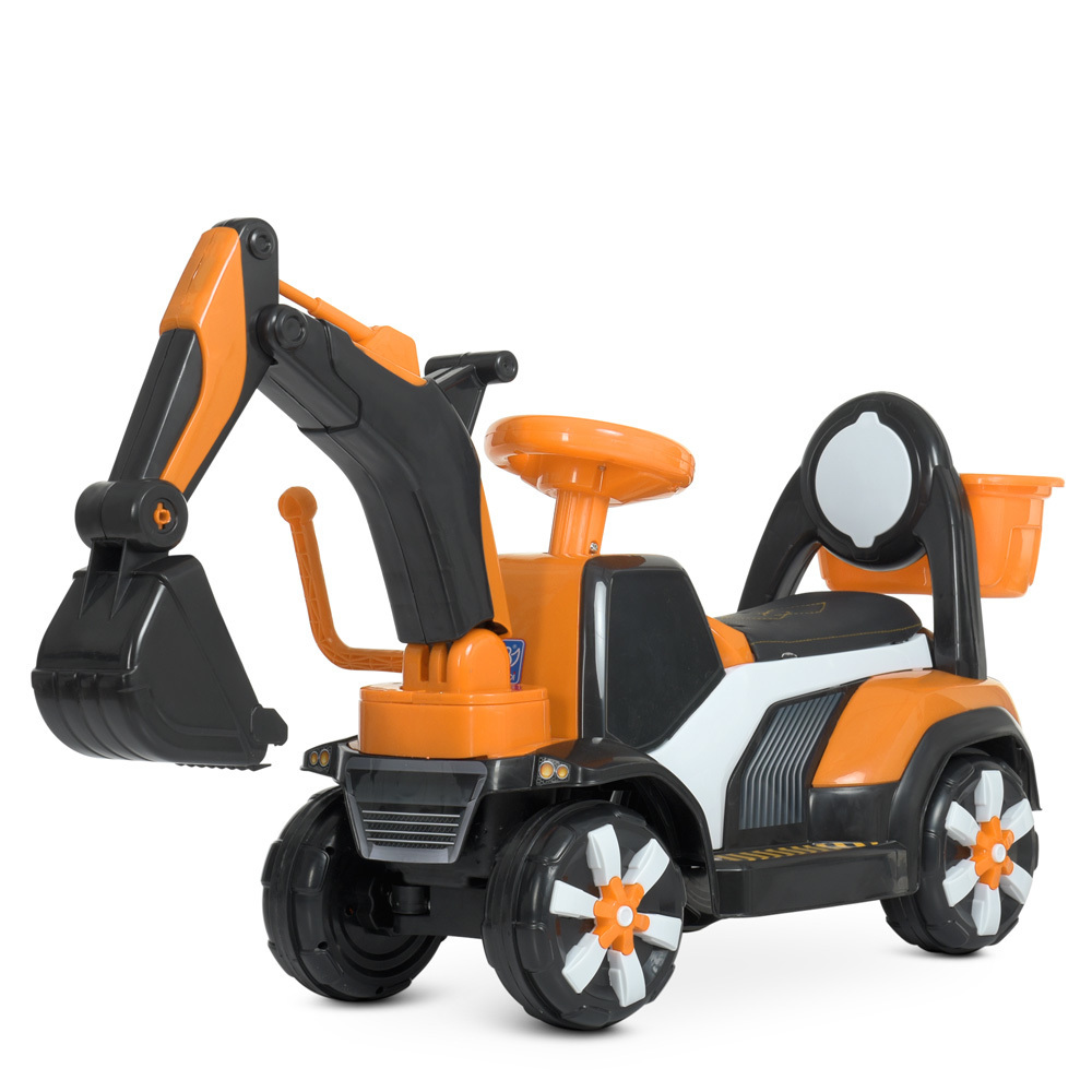 

Электромобиль Bambi трактор (толокар) M 4617L-7 Black-Orange (M 4617L)
