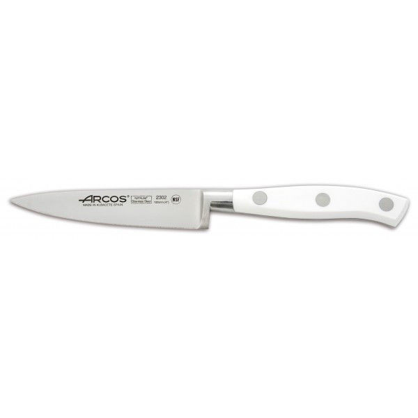 

Нож кухонный для овощей Arcos Riviera White 100 мм 230224