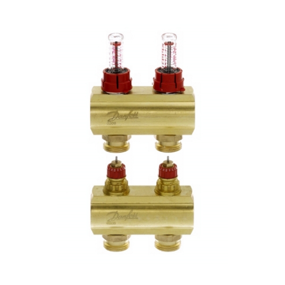 

Коллектор с расходомерами Danfoss FHF на 2 выхода (088U0522) SD00022272
