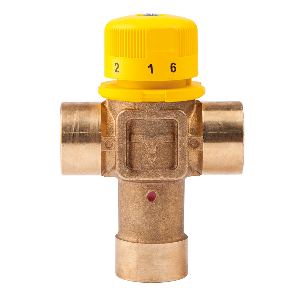 

Смеситель термостатический Icma 3/4" для гелиосистемы №S101 SD00021666