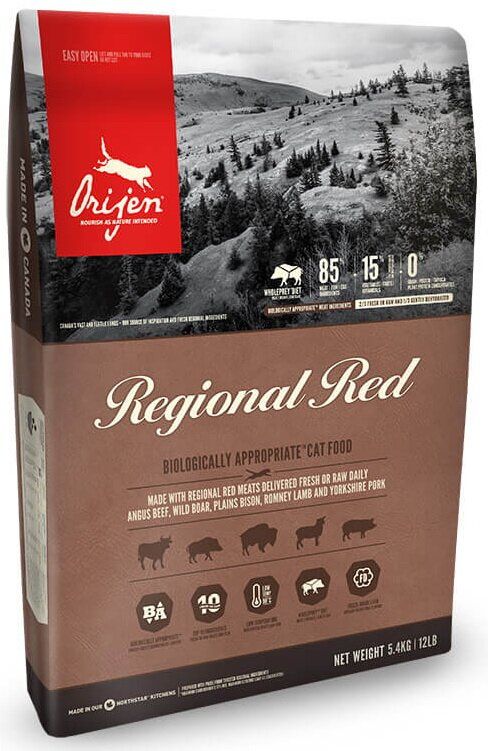 

ORIJEN Regional Red Cat Ориджен сухой корм для кошек