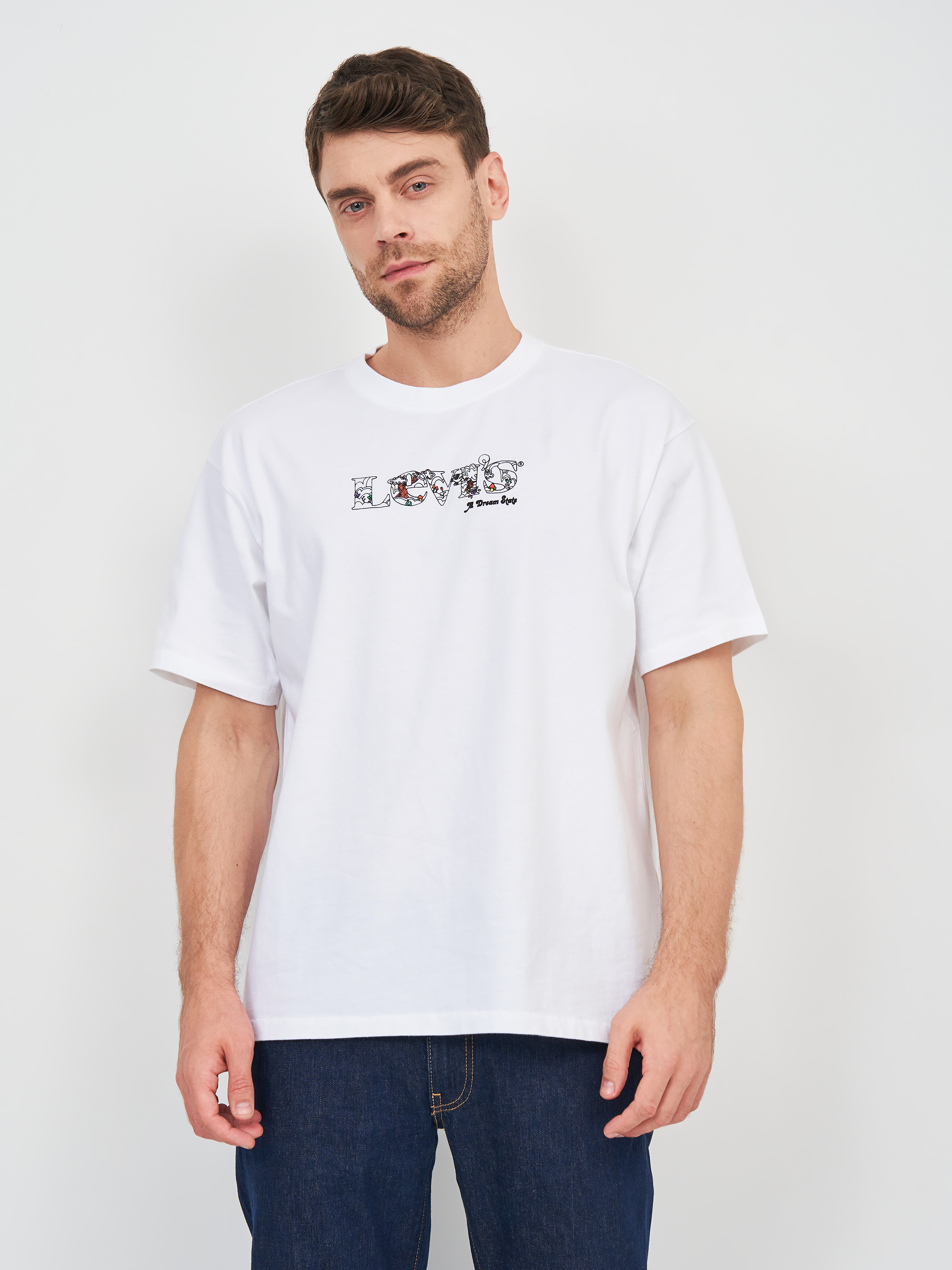 

Футболка Levi's Vintage Fit Graphic Tee Mv Logo Fill Wh 87373-0017, Футболка Levi's Vintage Fit Graphic Tee Mv Logo Fill Wh 87373-0017 M