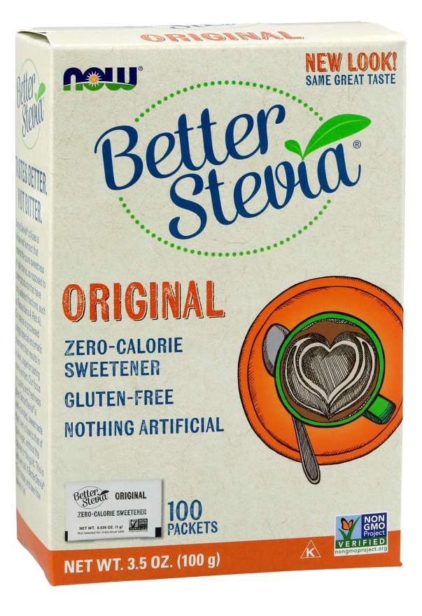 

Специальный продукт NOW BetterStevia Packets 100 пакетов (4384302302)