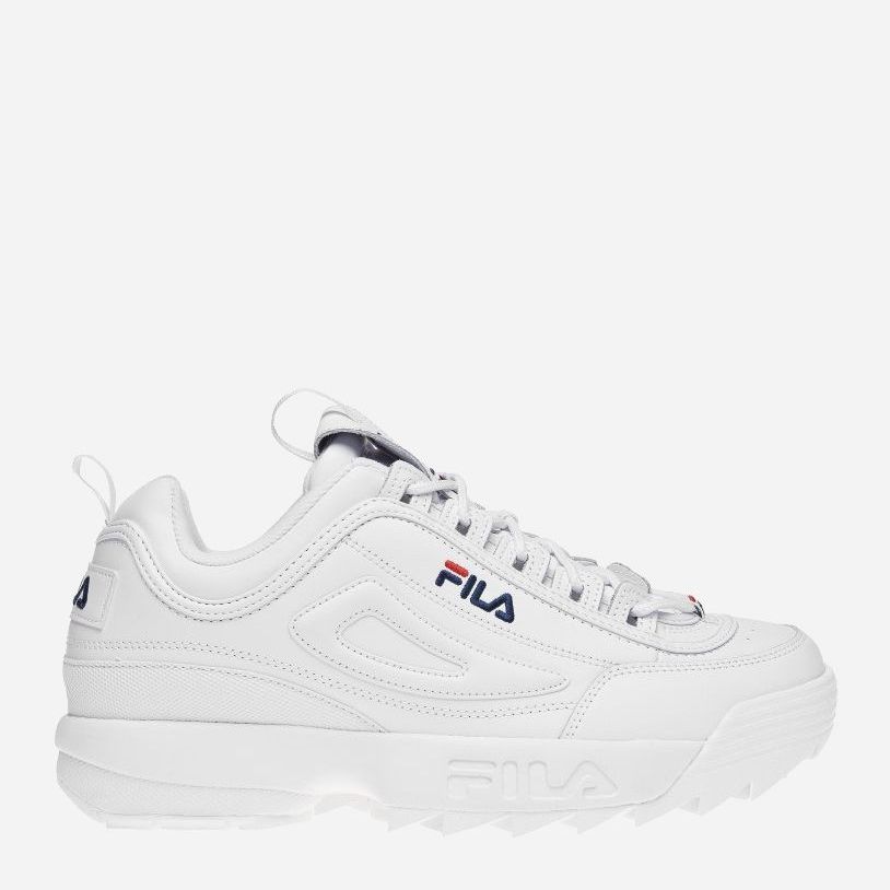 

Кроссовки Fila Disruptor II Premium Men's Low 1FM00139-125 41.5 (8.5) 26.5 см Белые с синим и красным