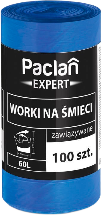 

Мешки для мусора Paclan Expert MultiTop 60 л 100 шт