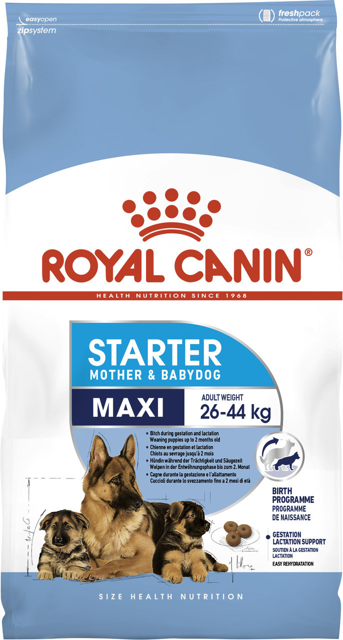 

Сухой корм для собак Royal Canin Maxi Starter, 4 кг