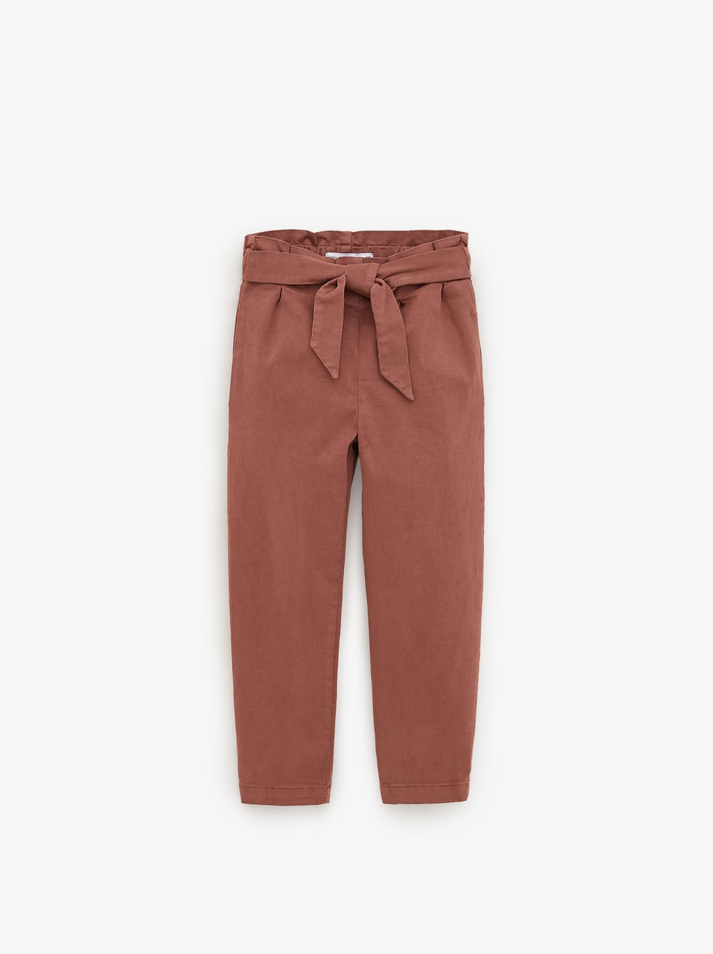 

Штаны Zara котоновые 122 см бордовые