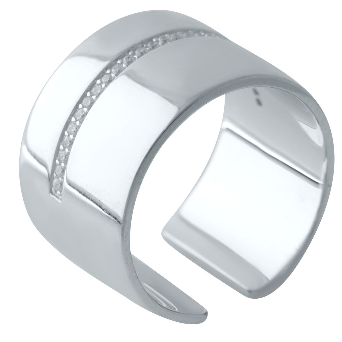 

Серебряное кольцо MG с фианитами 18.5 размер