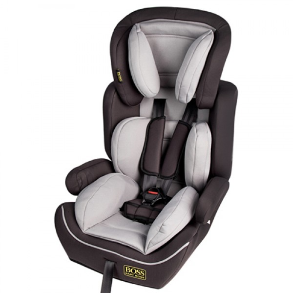 

Автокресло детское BOSS NE-EF-50 (9-36 кг) группа 1-2-3 серое (NE-EF-50)