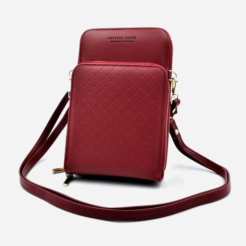 

Женская сумка IBR 13008-red Красная