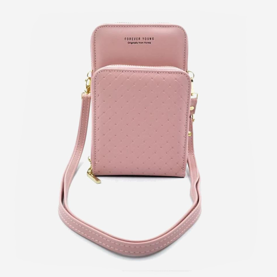 

Женская сумка IBR 13008-pink Розовая
