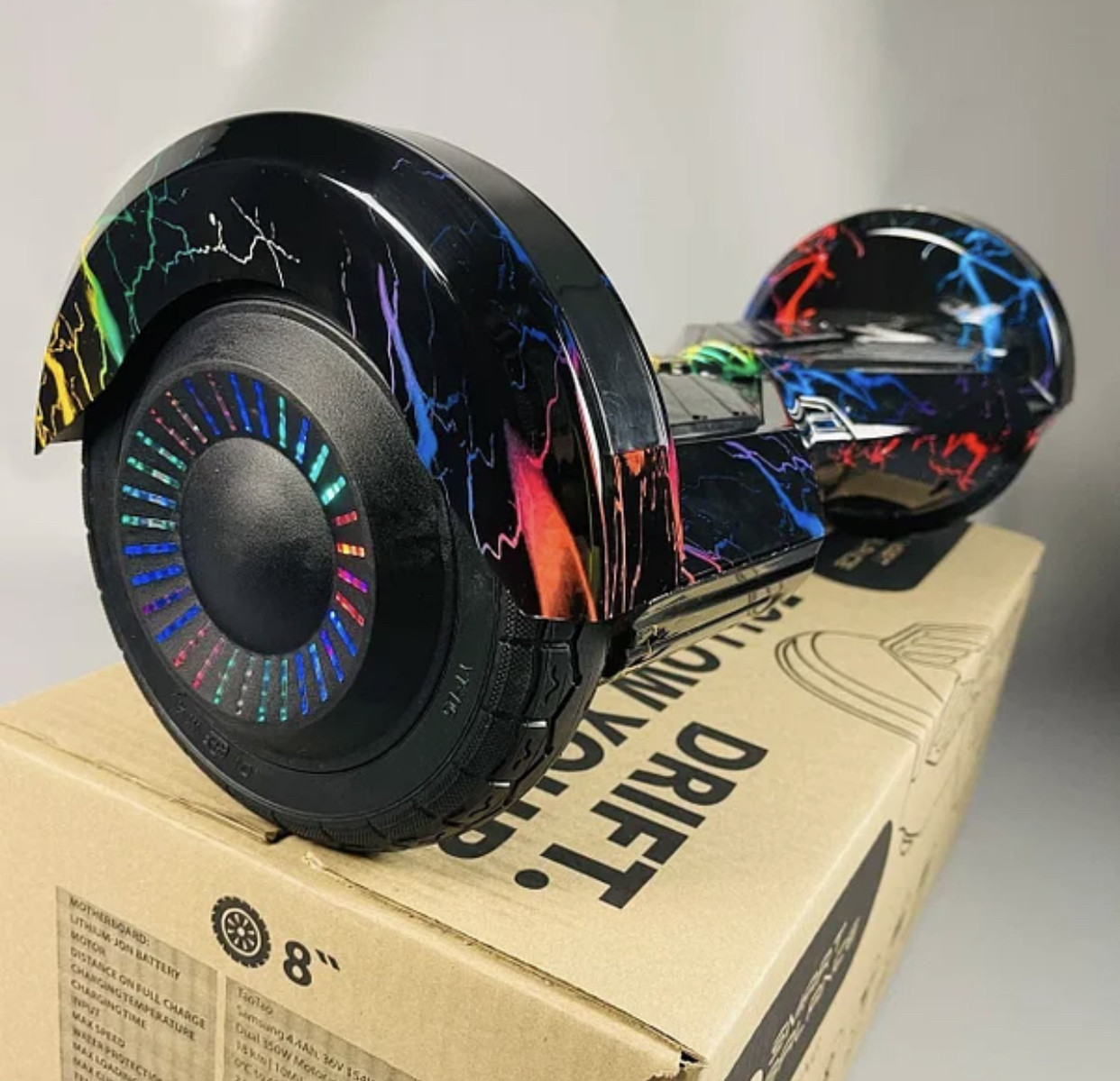 

Гироборд Smart Balance 8" Цветная Молния