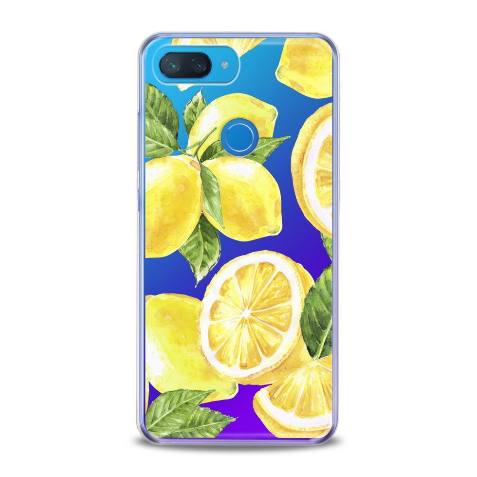 Чехол силиконовый для Xiaomi (Желтый лимон) Redmi 4A ксиоми редми ...