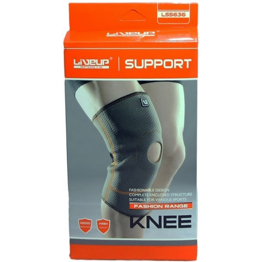 

Защита колена LiveUp KNEE SUPPORT S-M (LS5636-SM)