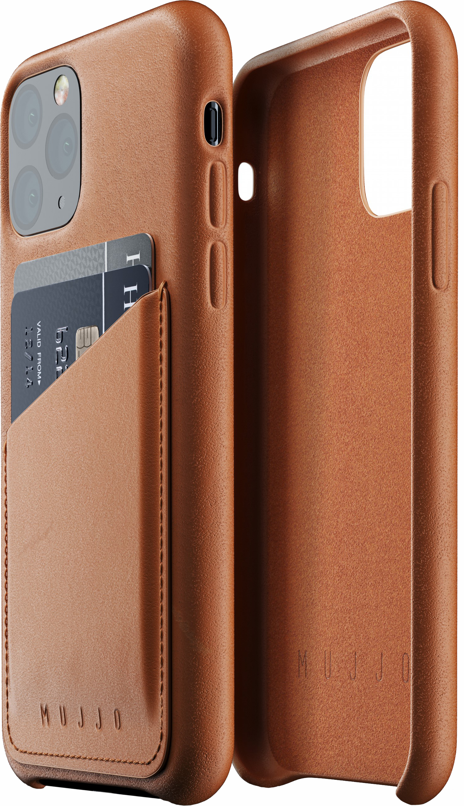 

Панель Mujjo Full Leather Wallet для Apple iPhone 11 Pro Tan (MUJJO-CL-002-TN)