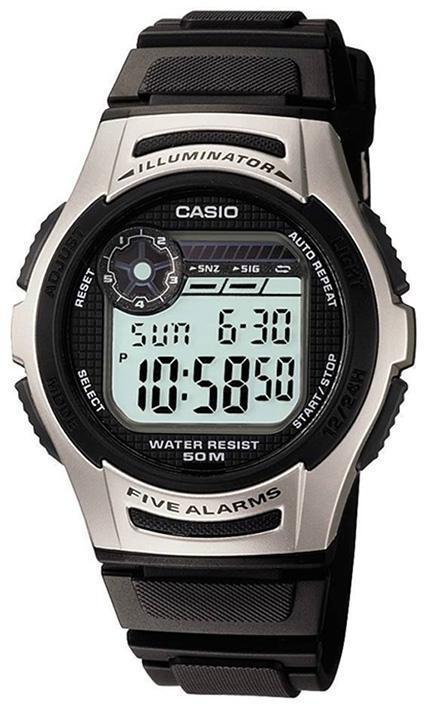 

Наручные мужские часы Casio W-213-1AVEF