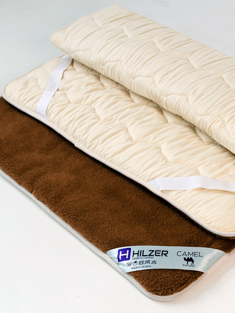 

Наматрасник HILZER , 100% верблюжья шерсть, 140x200 см, Италия