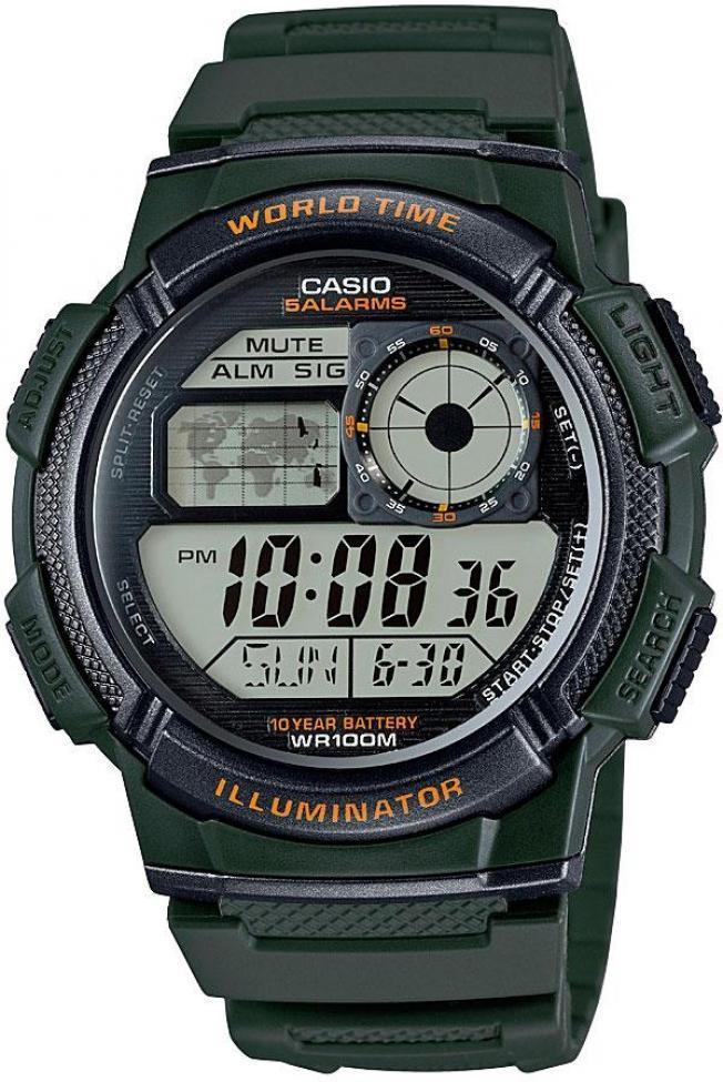 

Наручные мужские часы Casio AE-1000W-3AVEF