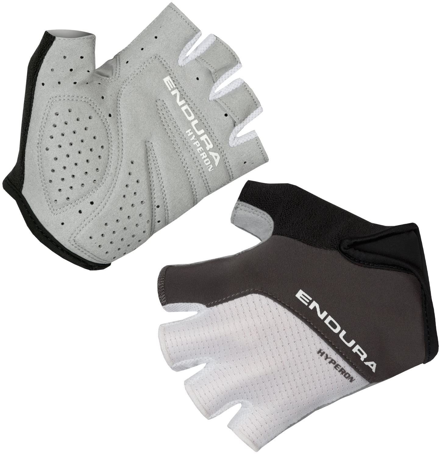 

Велоперчатки женские летние Endura Womens Hyperon Mitts черно-белые S