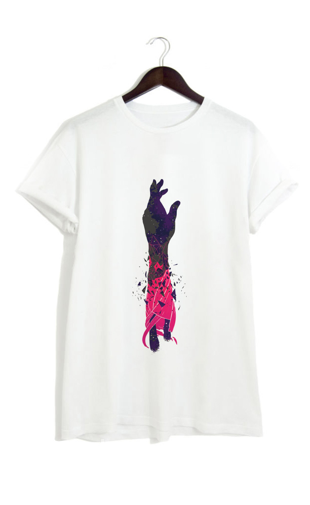 

Футболка Morning Star Space Hand  Біла MS10197, Футболка Morning Star Space Hand XL Біла MS10197