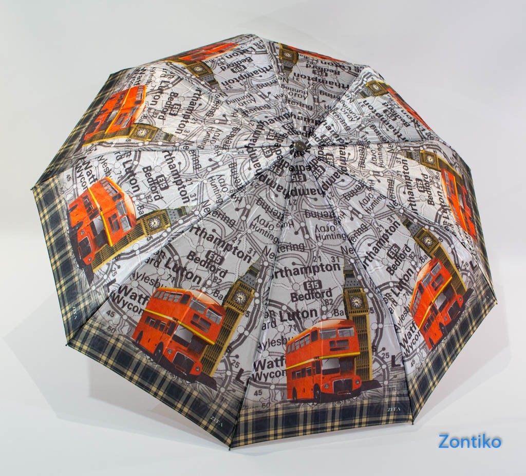 

Складной зонт MAX полуавтомат сатин 422/2