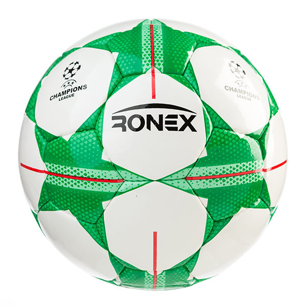 

Мяч футбольный DXN Ronex FN1, бело-зеленый, ламинированный (RXD-F1-GB)