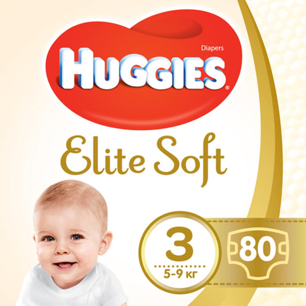 

Подгузник Huggies Elite Soft 3 Mega 80 шт (5029053545295)