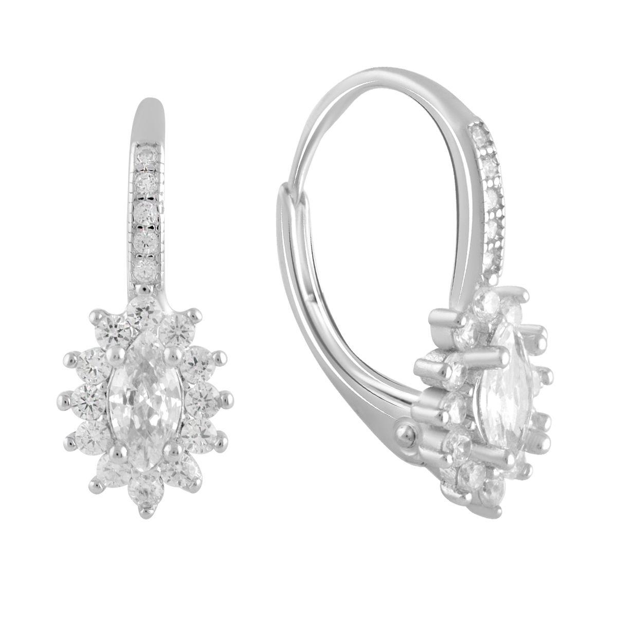 

Серебряные серьги SilverAlex с фианитами