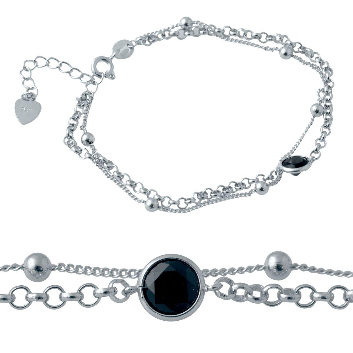

Серебряный браслет SilverAlex с фианитами 1720 размер