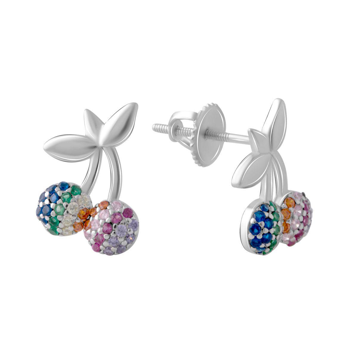 

Серебряные серьги SilverAlex с фианитами