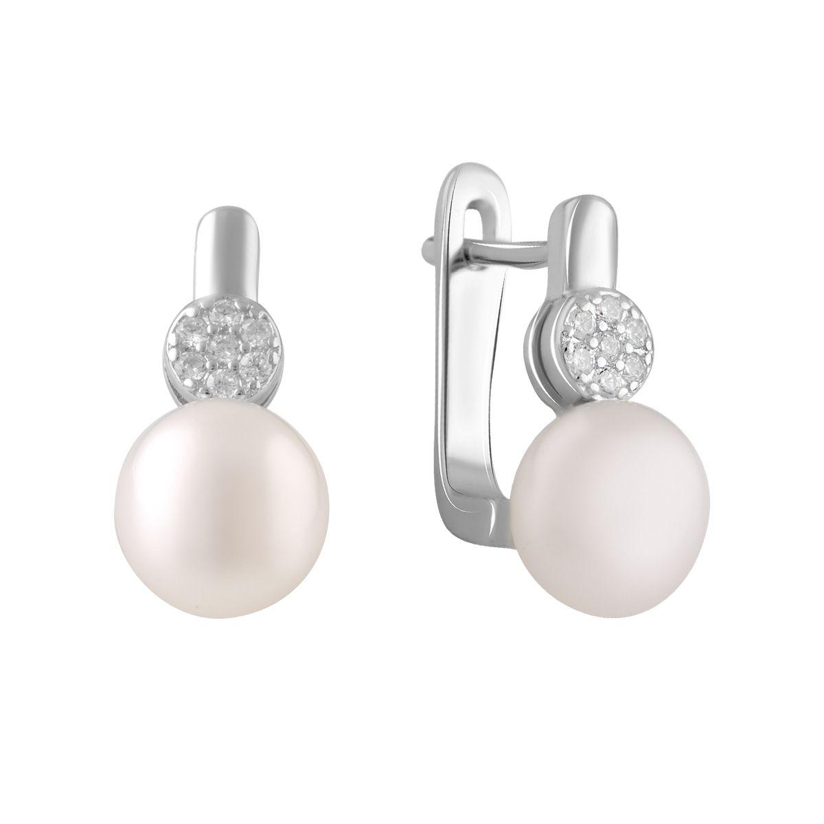 

Серебряные серьги SilverAlex с натуральным жемчугом